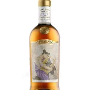 DELOS, blended whisky Compass Box, 49%Delos blended whisky Compass Box 49%
