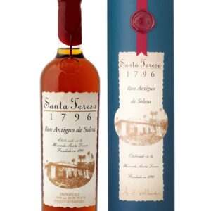 SANTA TERESA 1796 rhum Vénézuela 40%Santa Teresa 1796 Rhum Venezuela 40%
