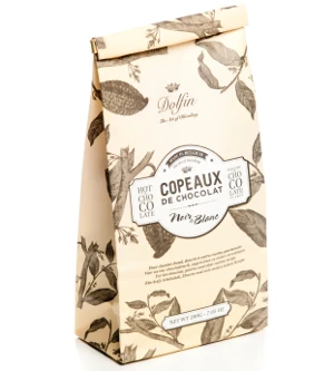 DOLFIN, Copeaux de chocolat noir et blanc, 200g