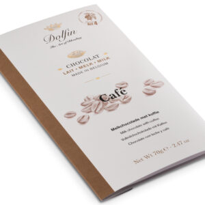 Tablette Chocolat au lait et CaféDOLFIN Tablette Chocolat au lait et Café