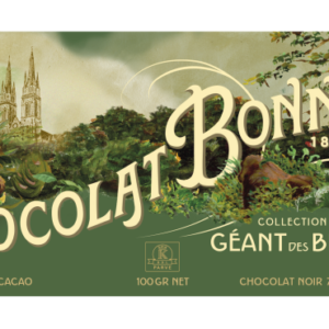 Tablette Chocolat noir Géant des BrumesBONNAT, Tablette Géant des Brumes