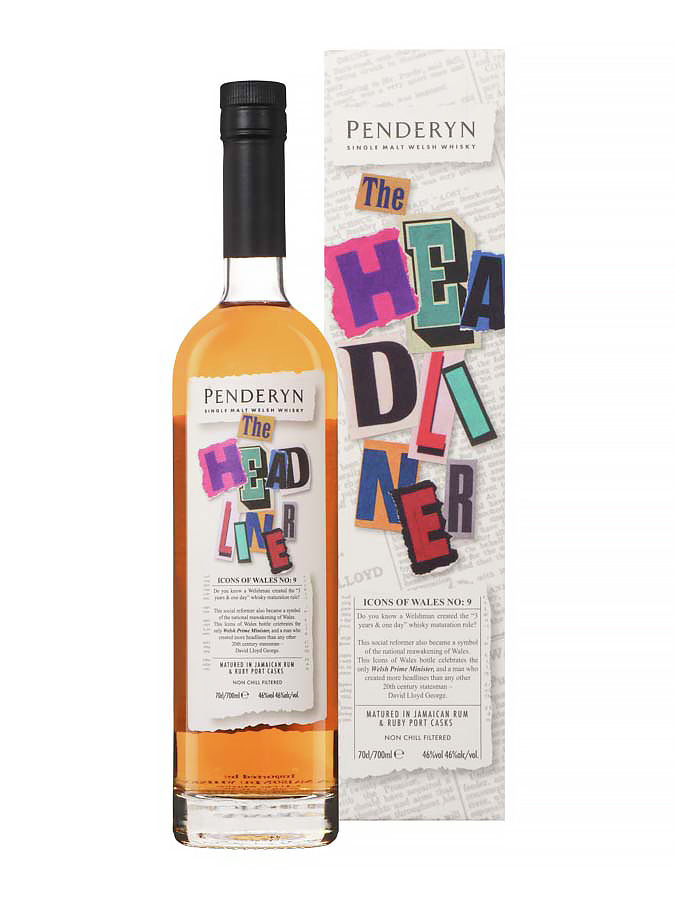 PENDERYN The Headliner, whisky 46%