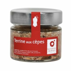 Terrine aux CèpesSur les Sentiers des Bergers, Terrine aux cèpes, 130g