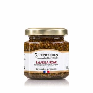 Balade à Rome à la Crème d'Anchois, tartinableL'ÉPICURIEN, Balade à Rome à la crème d'anchois, tartinable