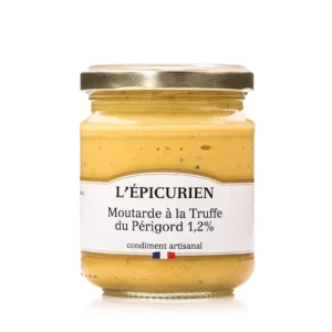 Moutarde à la Truffe du Périgord 1.2%L'ÉPICURIEN, Moutarde à la truffe du Périgord 1,2%
