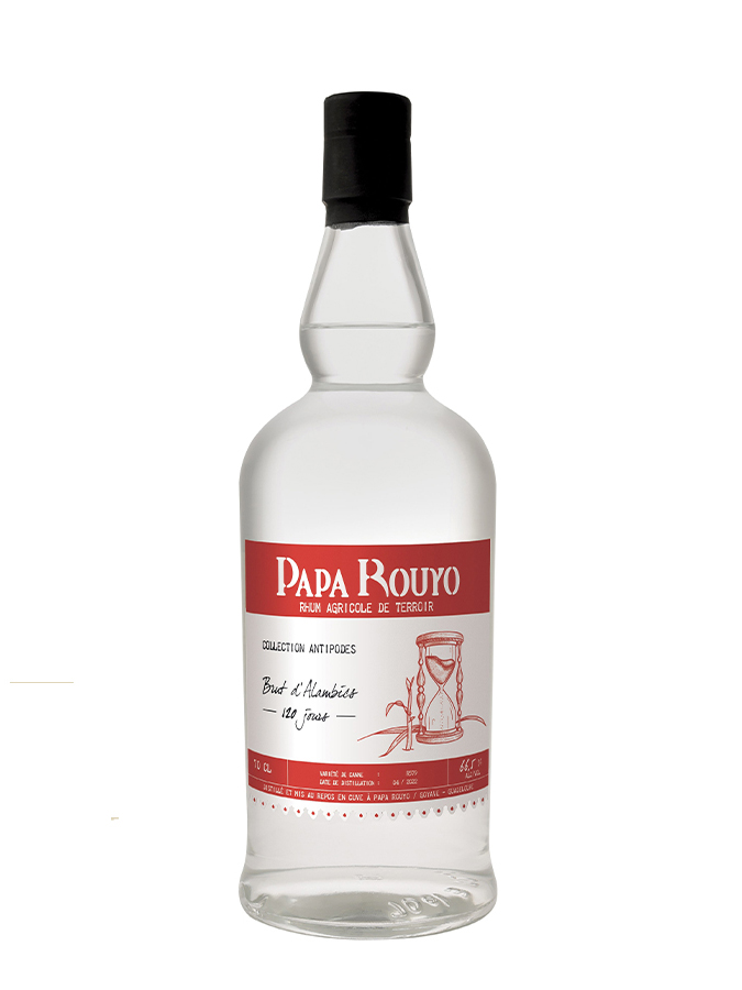 PAPA ROUYO Rhum brut d'alambic 66,5%