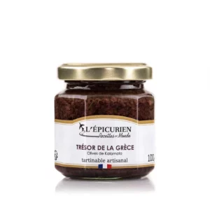 Trésor de la Grèce Olives de Kalamata, tartinableL'ÉPICURIEN, Trésor de la Grèce, Olives tartinable