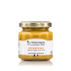 Voyage à Bali, Légumes Jaunes Curry Jaune, tartinableL'ÉPICURIEN, Voyage à Bali, curry jaune tartinable