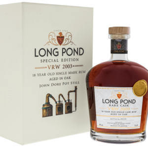 LONG POND VRW 2003 Brut de fût 18 ansLong-Pond_VRW-2003, rhum Jamaïque brut de fût 18 ans