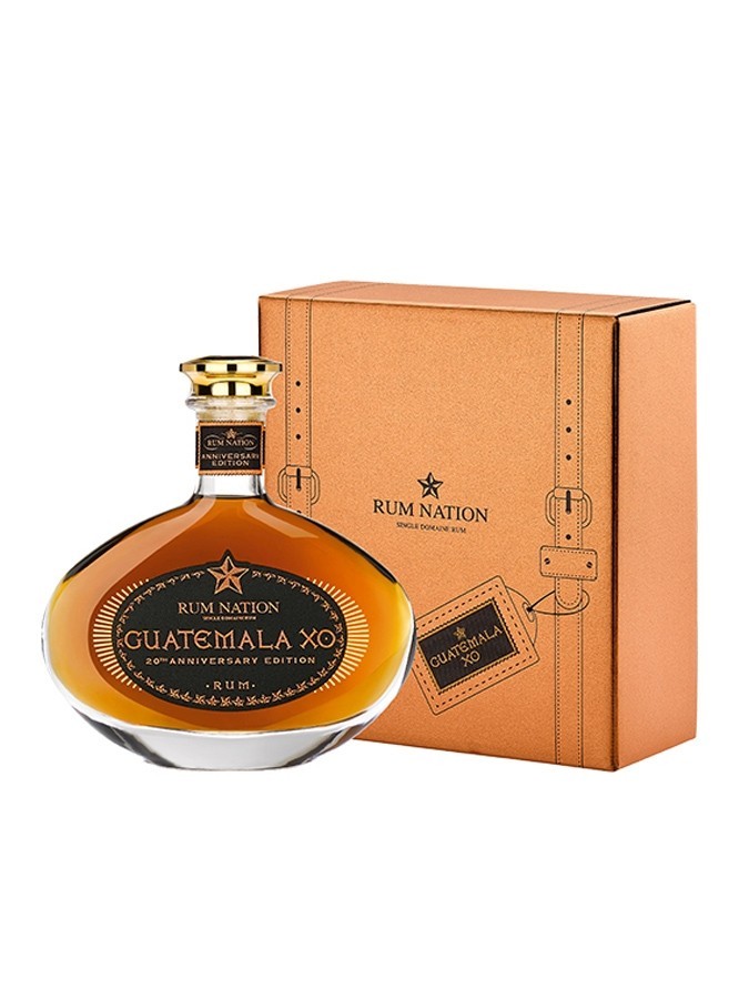 RUM NATION Guatemala XO 20th anniversary decanter