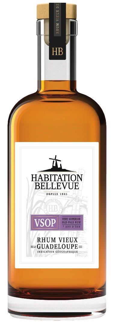 HABITATION BELLEVUE -VSOP- Rhum 45%