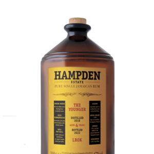 HAMPDEN 4 ans 2018 LROK The Younger 47%, Rhum 3 litresHAMPDEN 4 ans 2018 LROK The Younger 47%, Rhum 3 litres