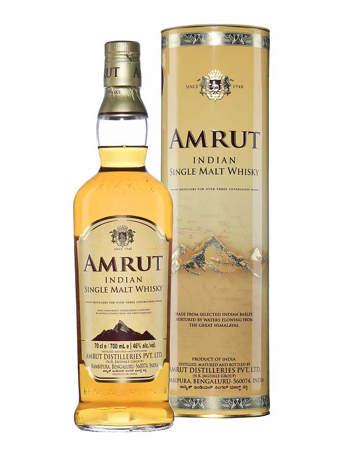 AMRUT Indian single malt whisky, 46%