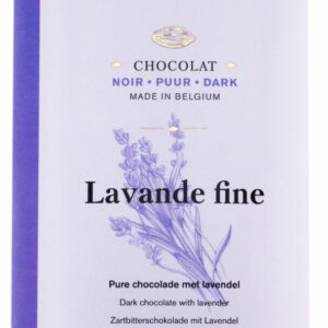 Tablette Chocolat noir et Lavande fineDOLFIN, Tablette Chocolat noir et Lavande fine
