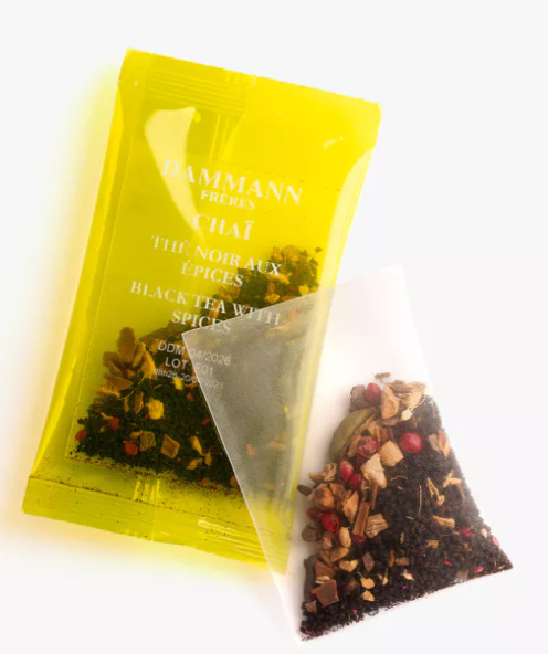 Chaï, thé noir glacé