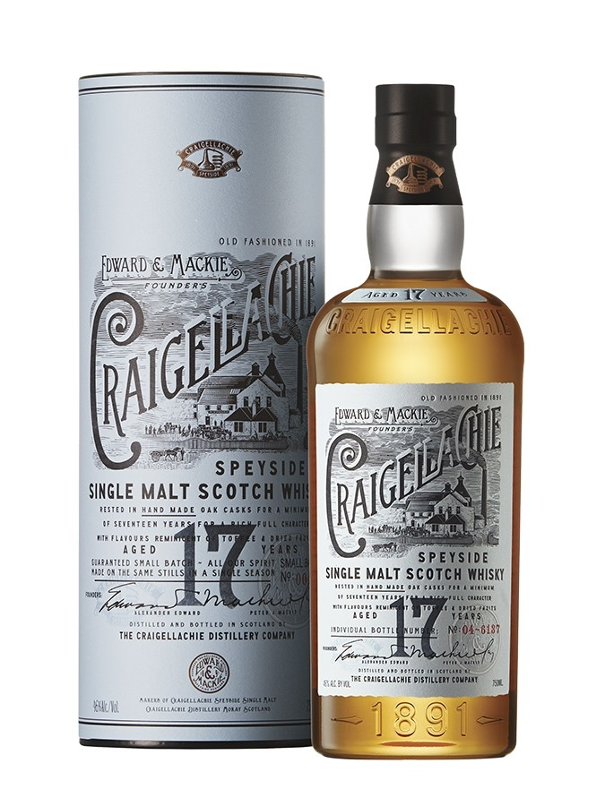 CRAIGELLACHIE 17 ans, single malt whisky 46%