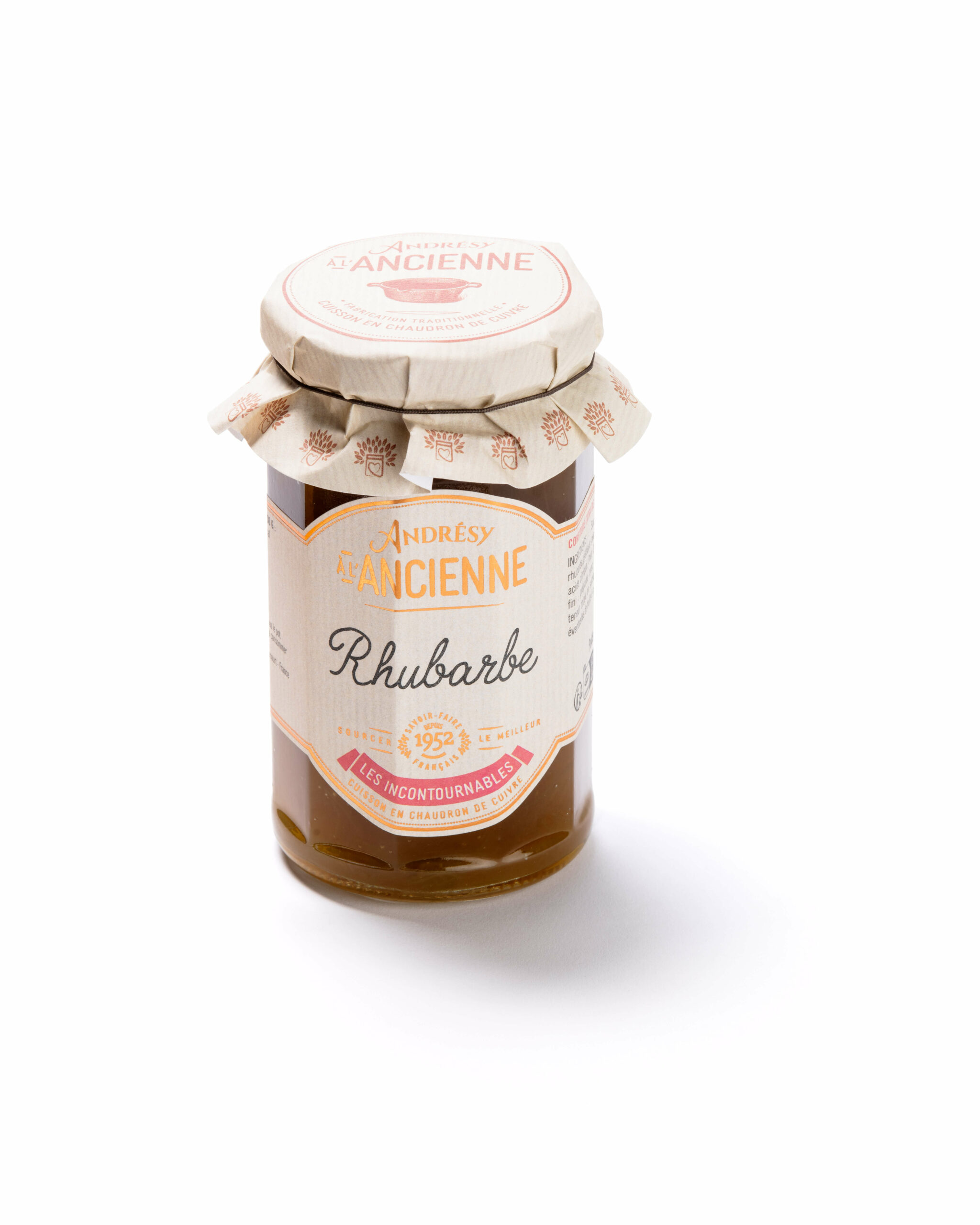 ANDRÉSY à l'Ancienne, confiture à la rhubarbe