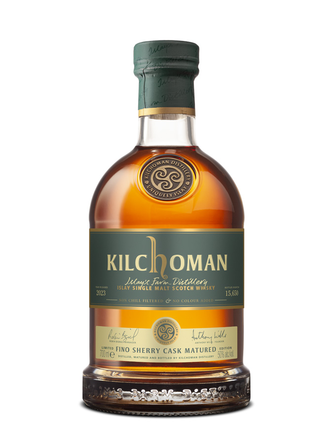Kilchoman fino sherry cask matured, whisky Ecosse
