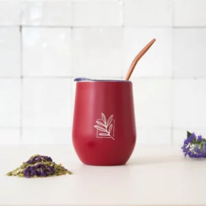 Calebasse isotherme et sa bombillaCalebasse isotherme et sa bombilla