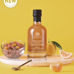 Vinaigre Yuzu et MandarineA L'OLIVIER Vinaigre Yuzu et Mandarine