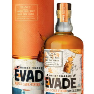 ÉVADÉ single malt maple cask finish whisky français 47%ÉVADÉ single malt maple cask finish whisky français 47%