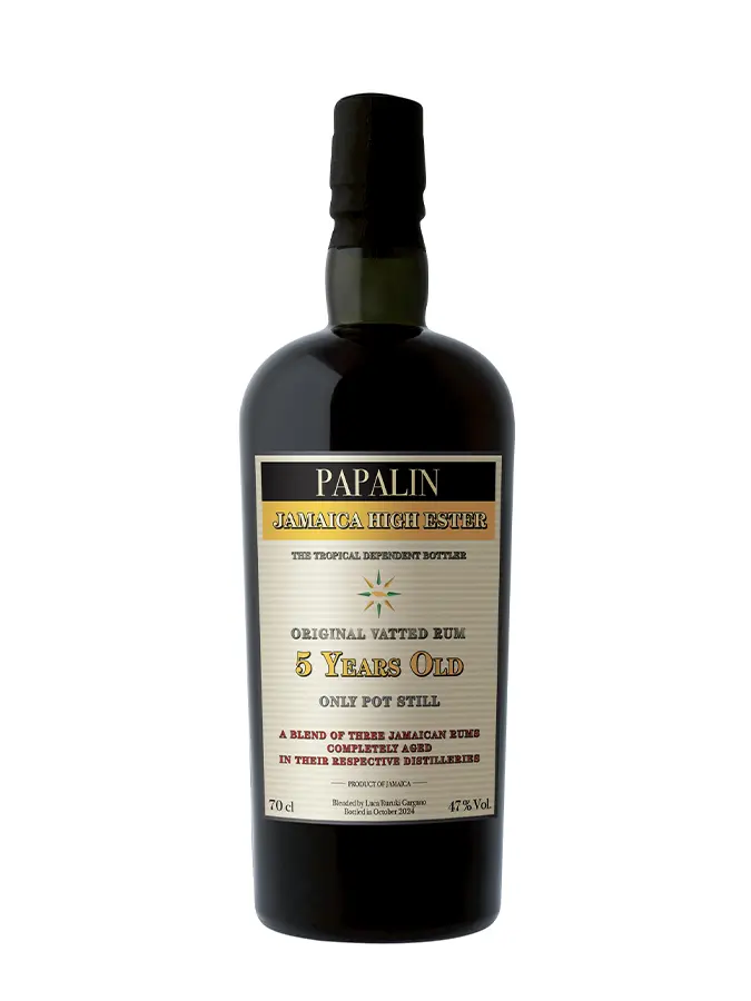 PAPALIN 5 ans high ester rhum Jamaique