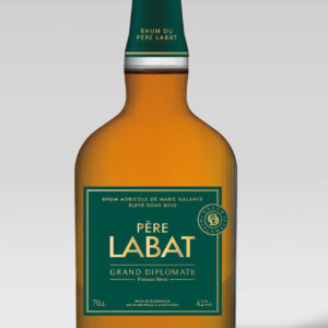 PÈRE LABAT Grand Diplomate rhum 42%Père LABAT Grand Diplomate, rhum agricole de Marie Galante élevé sous bois