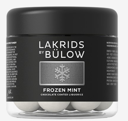 LAKRIDS Réglisse Frozen Mint, boîte de 125g