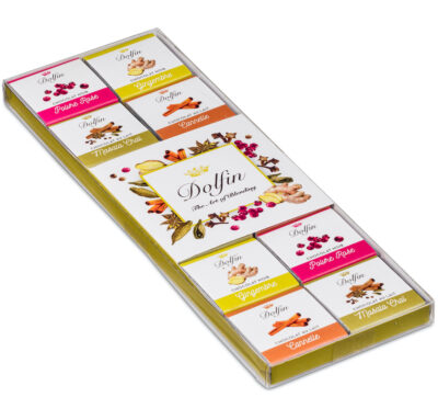 DOLFIN, Assortiment 24 napolitains "Epices"