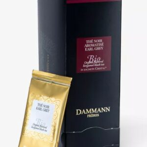 Earl Grey thé noir Bio, boîte 24 sachetsDAMMAN, Earl Grey thé noir Bio, boîte 24 sachets