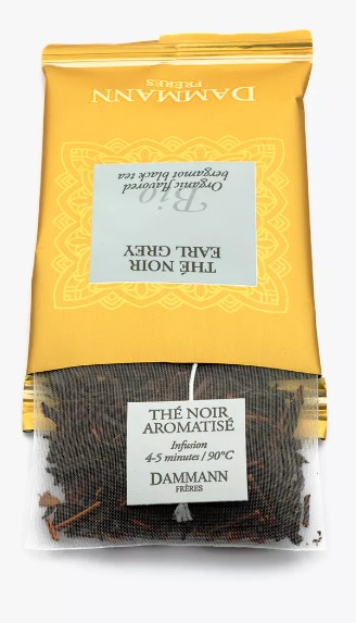 Earl Grey thé noir Bio, boîte 24 sachets – Image 2