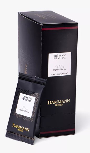 Pai Mu Tan thé blanc Bio, boite 24 sachets