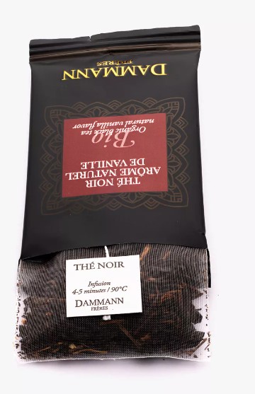 Vanille thé noir Bio, boîte 24 sachets – Image 2