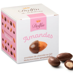 Amandes enrobées de chocolat au laitAmandes enrobées de chocolat au lait