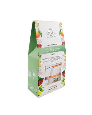 Assortiment de 10 Chocolats Noirs – Image 2