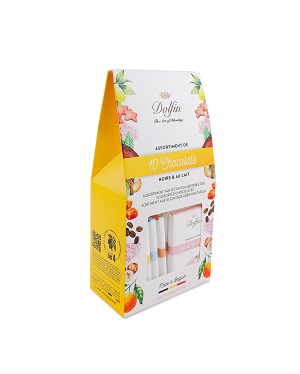 Assortiment de 10 Chocolats Noirs et au Lait – Image 2