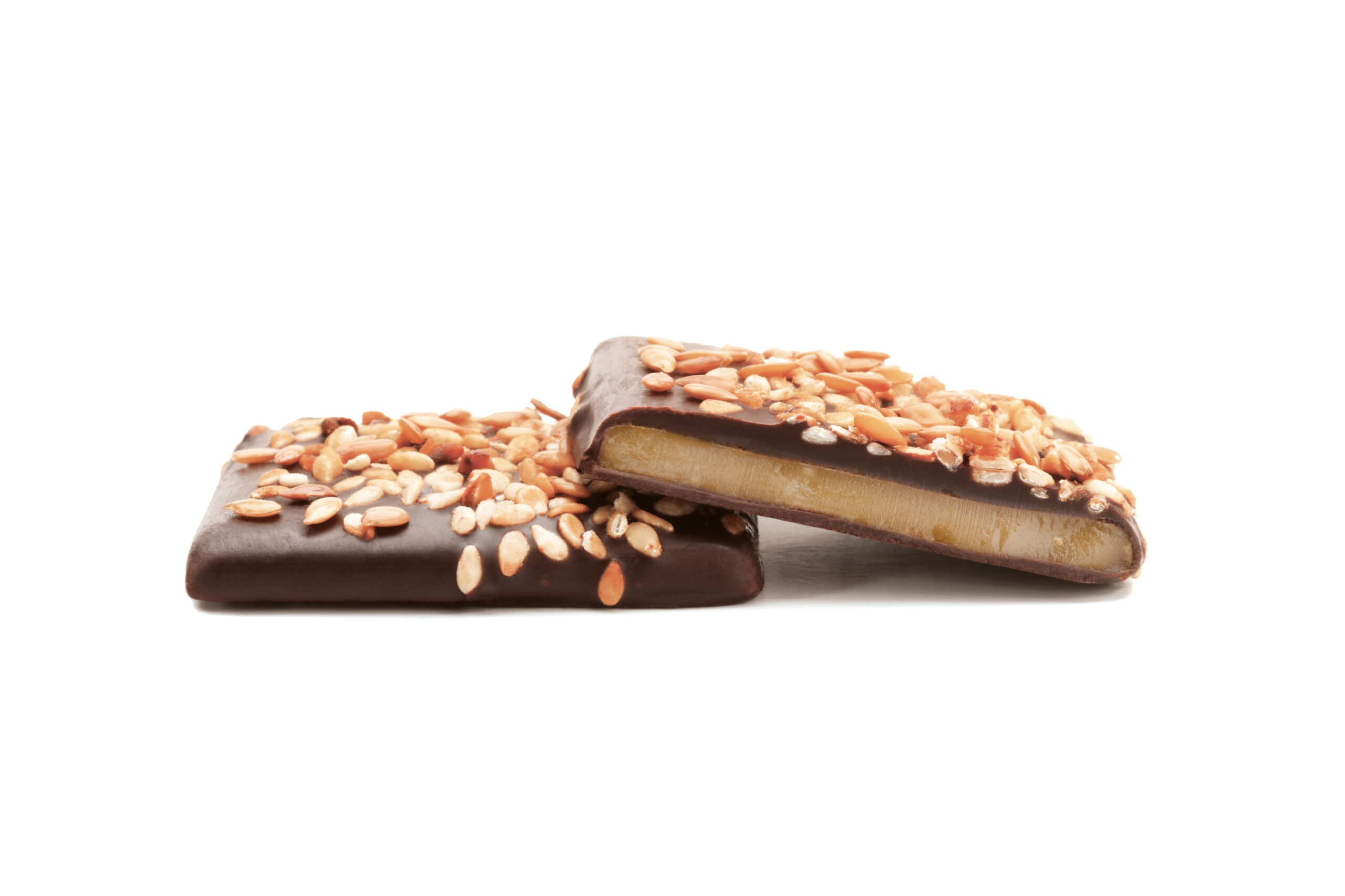 Pochon "Caramel et Chocolat" Chocolat Noir et Sésame – Image 2