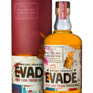 ÉVADÉ red wine cask finish whisky français 43%Evadé, red wine cask finish, whisky français 43%