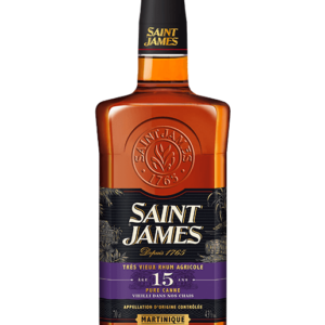 SAINT JAMES très vieux rhum agricole 15 ans, 43%SAINT JAMES très vieux rhum agricole 15 ans, 43%