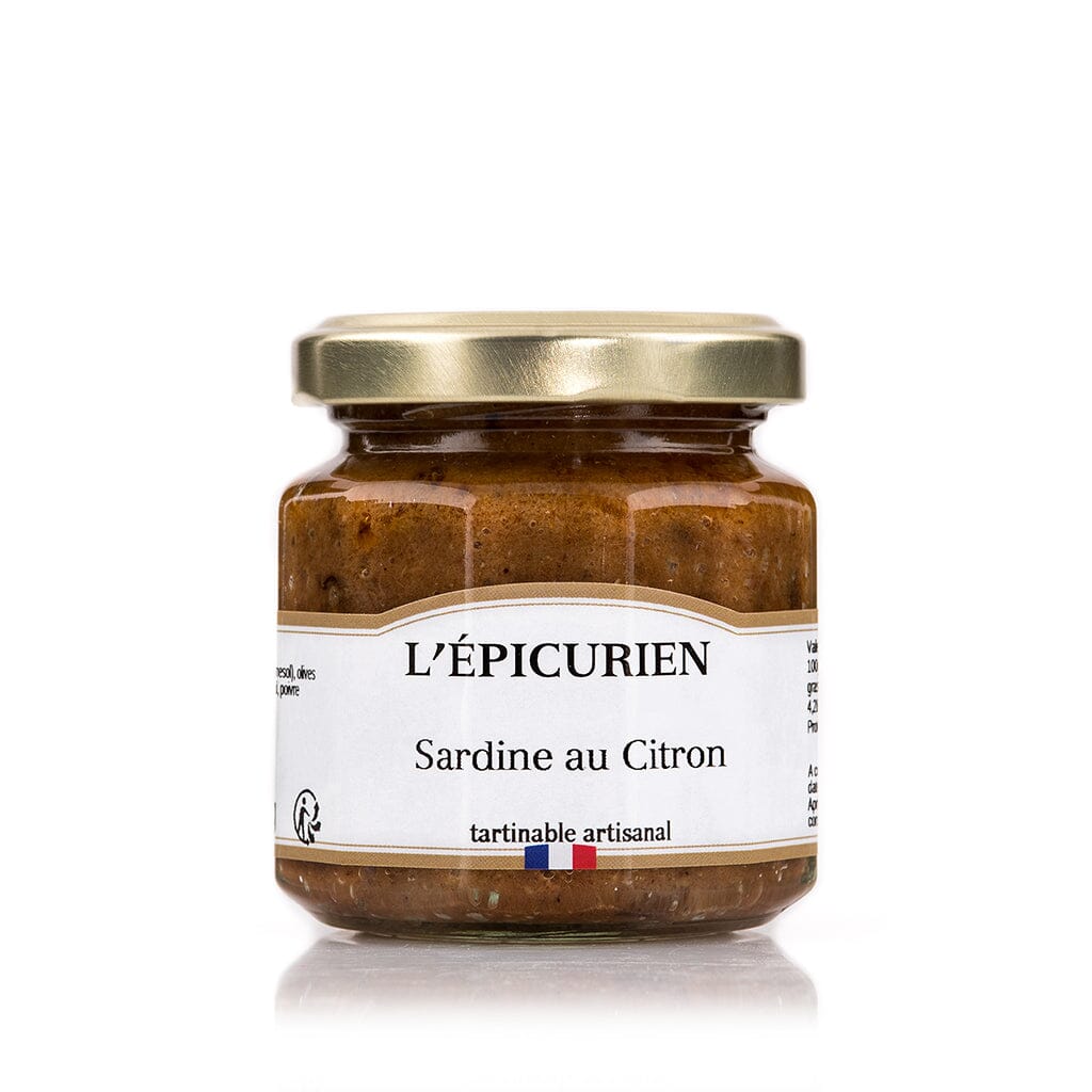 L'ÉPICURIEN, Sardine au Citron, tartinable artisanal