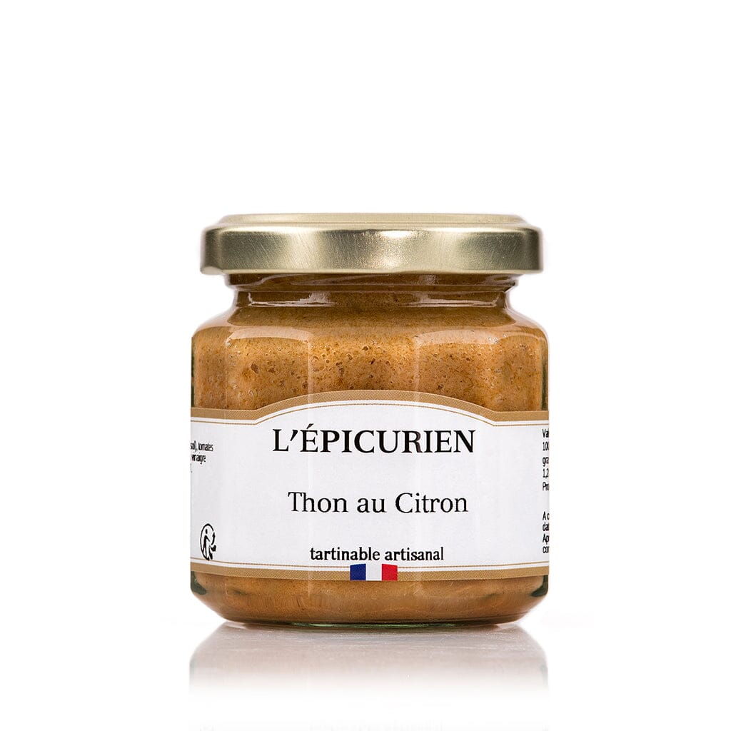 L'ÉPICURIEN, Thon au Citron, tartinable artisanal