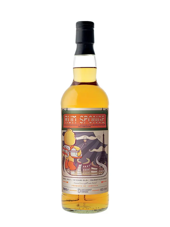 CLARENDON 18 ANS 2004 Rum Sponge 60% Caraïbes