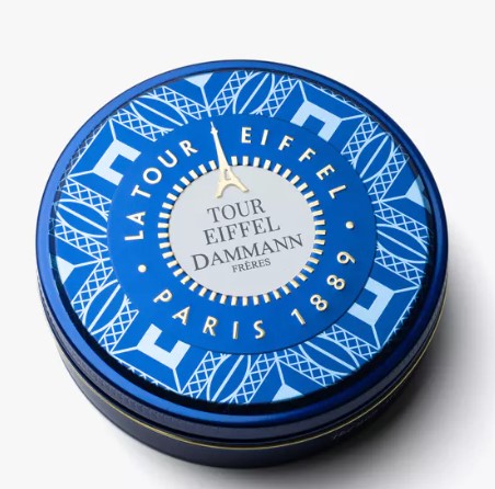 Tour Eiffel, thé noir mini boîte 6 sachets