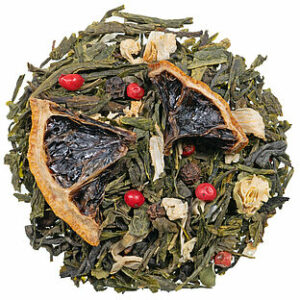 Jaune Pepper, thé vertJaune Pepper thé vert en vrac