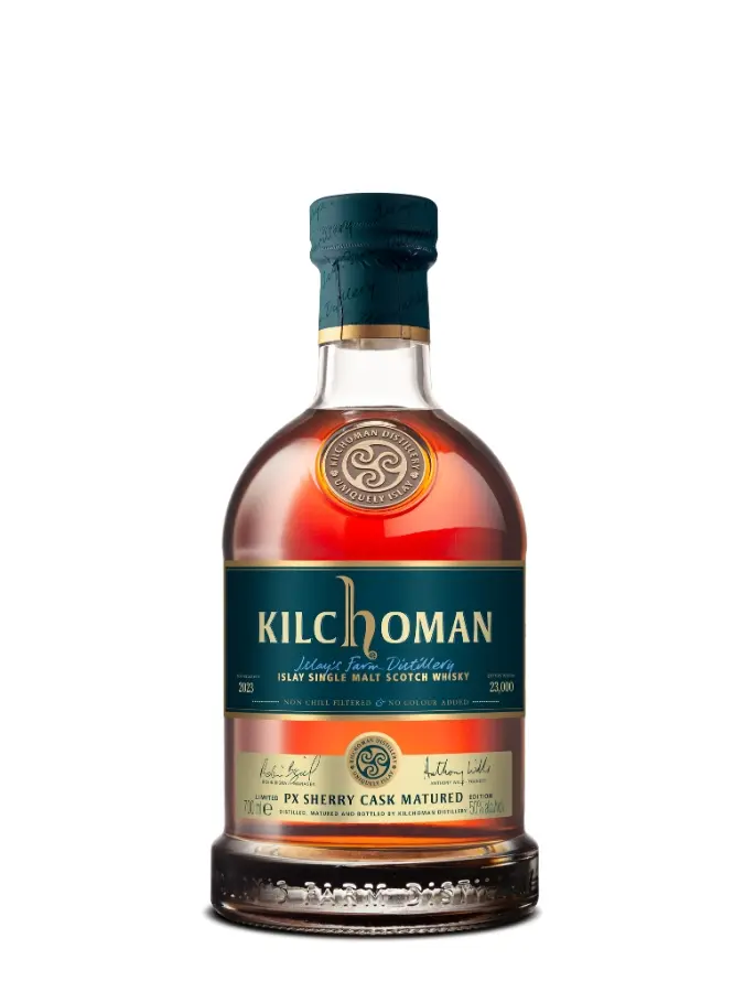 KILCHOMAN Pedro Ximenez sherry cask matured 50%, SINGLE MALT WHISKY
