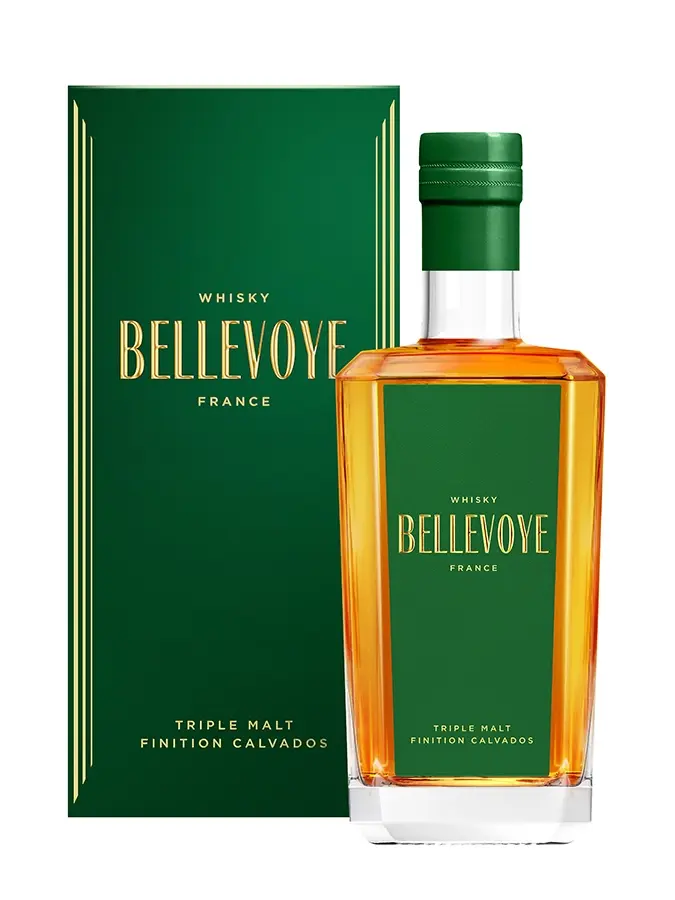 BELLEVOYE Vert, whisky triple malt finition calvados