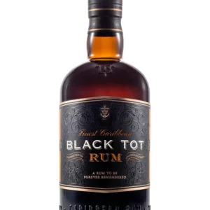 BLACK TOT Finest Caribbean rhum 46,20%BLACK TOT Finest Caribbean, rhum, Caraibes