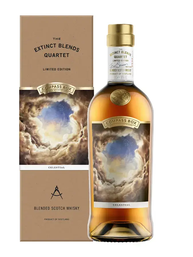 Celestial blended whisky 50%, Compass Box