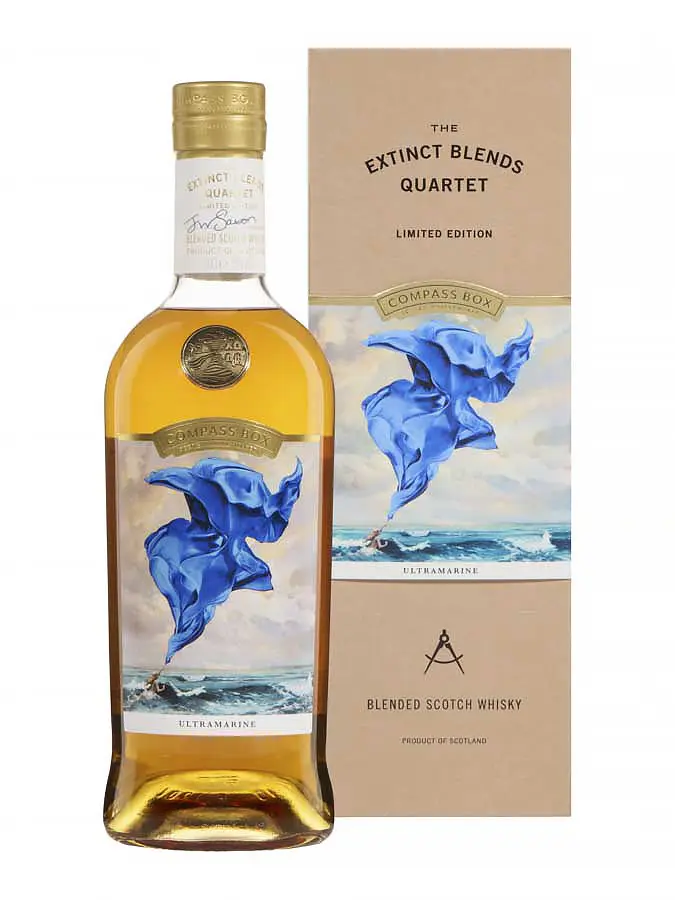 ULTRAMARINE 51% blended whisky Compass Box ECOSSE