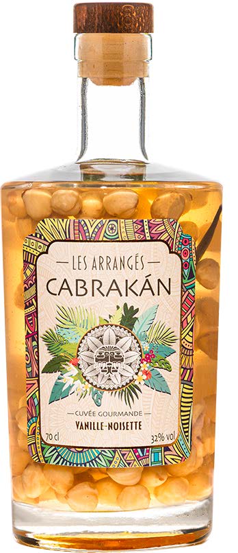 CABRAKAN vanille-noisette rhum arrangé 70cl